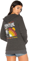 Thumbnail for your product : Spiritual Gangster Rainbow Sunset Sweatshirt in Black