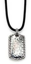 Thumbnail for your product : John Hardy Hammered Dogtag Necklace