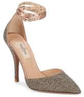 Thumbnail for your product : Valentino Embellished Ankle Strap Pumps