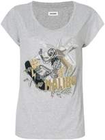Zadig & Voltaire t-shirt Meryl Canetille Skeleton