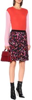 Thumbnail for your product : Dorothee Schumacher Abstract Flowering floral miniskirt