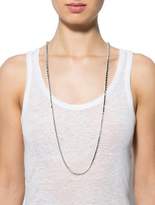 Thumbnail for your product : Eddie Borgo Pavé Crystal Pyramid Chain Necklace
