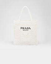 Thumbnail for your product : Prada Crochet tote bag