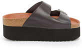 Thumbnail for your product : Sixty Seven Sixtyseven 75644 Indigo Vachetta Black Platform Sandals
