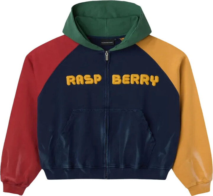 GV Gallery Colour-Block Zip-Up Hoodie