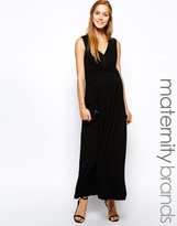 Thumbnail for your product : Thomas Laboratories Kate Jersey Knot Maxi Dress