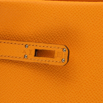 Hermes Taupe Epsom Leather Palladium Hardware Birkin 35 Bag Hermes