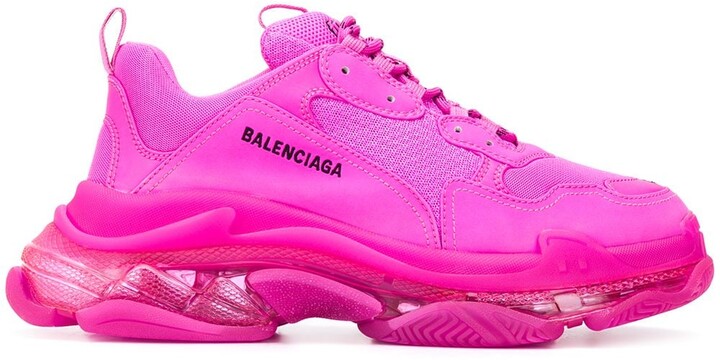 Balenciaga pink Track Sneakers  Harrods UK