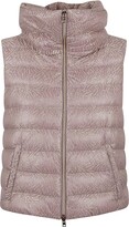 New Lace Zipped Down Gilet 