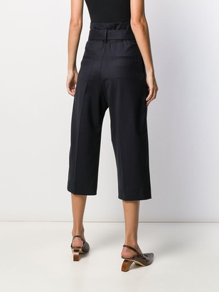 Eudon Choi Belted Wide Leg Trousers