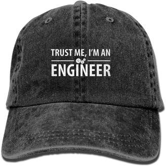 Alility Caps Trust Me I'm an Engineer Cotton Adjustable Cowboy Hat Baseball Cap ForAdult