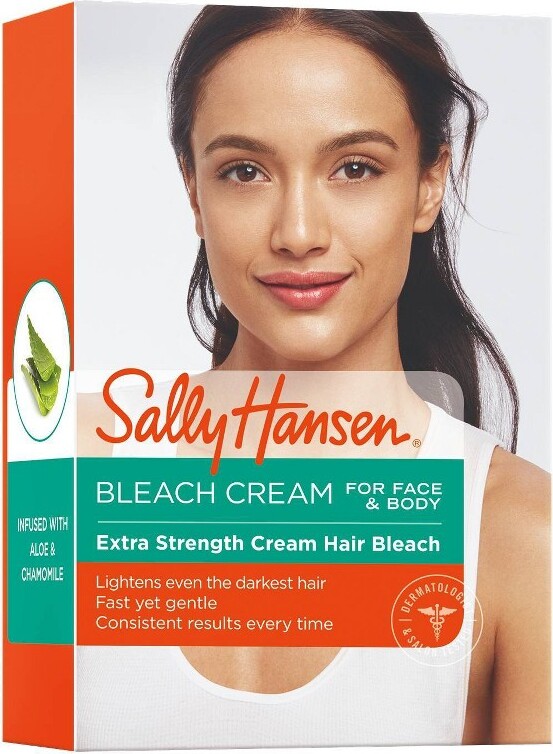 Sally Hansen Extra Strength Crème Hair Bleach Face & Body 1.5oz