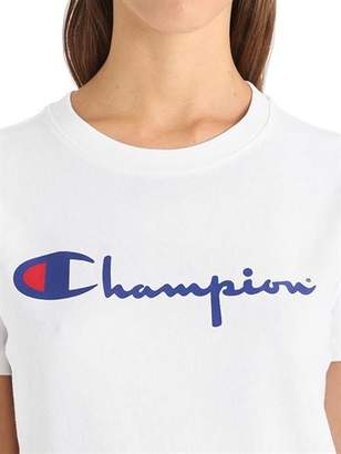 Champion Oversize Cotton Jersey T-Shirt