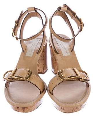 Stella McCartney Buckle-Accented Platform Sandals