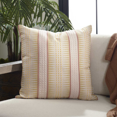 Uttermost Backgammon Petal Outdoor Pillow