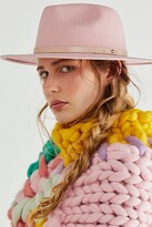 Thumbnail for your product : Free People Wythe Leather Band Felt Hat