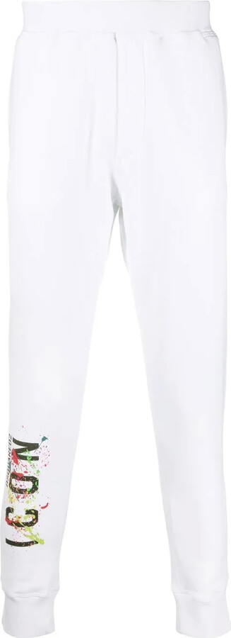 DSQUARED2 Icon-print detail trousers