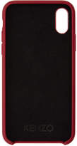Thumbnail for your product : Kenzo Red Limited Edition Tiger iPhone XS Max Case