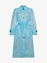 Calvin Klein 205W39nyc Plastic Belted trench Coat