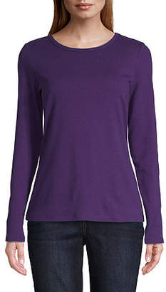 Purple Long Sleeve Shirt Women - ShopStyle