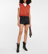 Thumbnail for your product : RE/DONE 70s High-Rise Denim Shorts