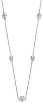 Thumbnail for your product : Kwiat Diamond & 18K White Gold Strings Station Necklace