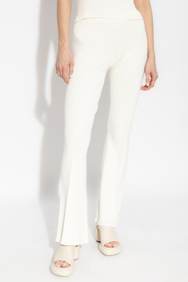 Áeron Ribbed Trousers - Cream