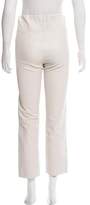 Thumbnail for your product : By Malene Birger Mid-Rise Leather Pants w/ Tags
