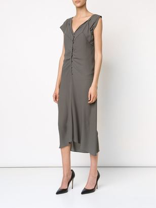Maison Margiela layered asymmetric dress - women - Polyester - 40
