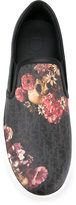 Thumbnail for your product : Christian Dior floral slip-on sneakers