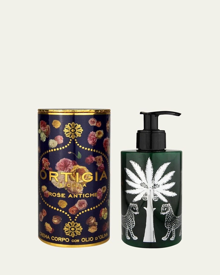 Ortigia Rose Antiche Body Cream, 10.1 oz.