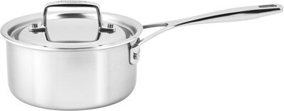 Demeyere Essential 5 18/10 Stainless Steel Round Sauce Pan, Silver