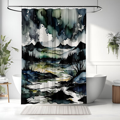 Rosecliff Heights Cirone Abstract Shower Curtain