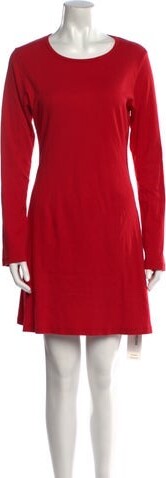 Gil Rodriguez Scoop Neck Mini Dress