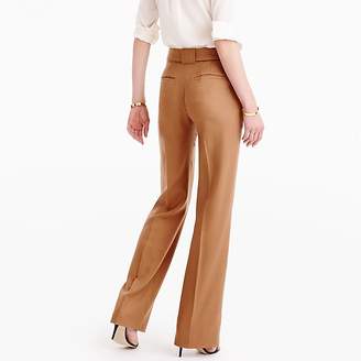 J.Crew Collection belted pant in Italian wool