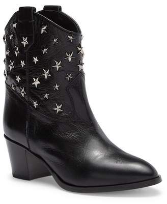 RED Valentino Studded Leather Western Boot