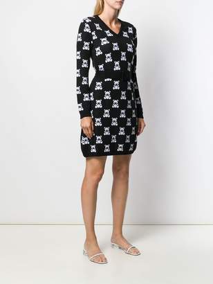 Moschino Teddy Bear fitted dress