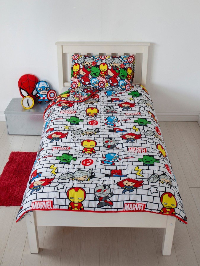 avengers cot bed bedding