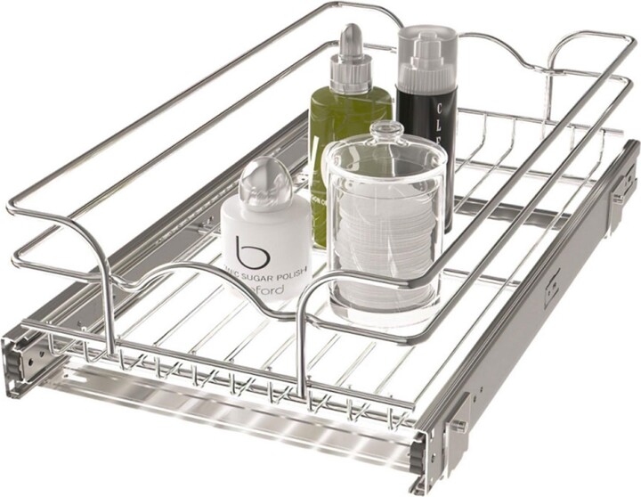 Rev-A-Shelf Kitchen Cabinet Pullout Shelf Organizer, 12 x 20 In, 5WB1-1220CR-1