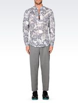 Thumbnail for your product : Emporio Armani Shirt In Paisley Print Linen