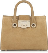Thumbnail for your product : Jimmy Choo RILEY/S Hazel Suede Mini Tote Bag