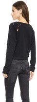 Thumbnail for your product : TEXTILE Elizabeth and James Distressed Perfect Sweatshirt