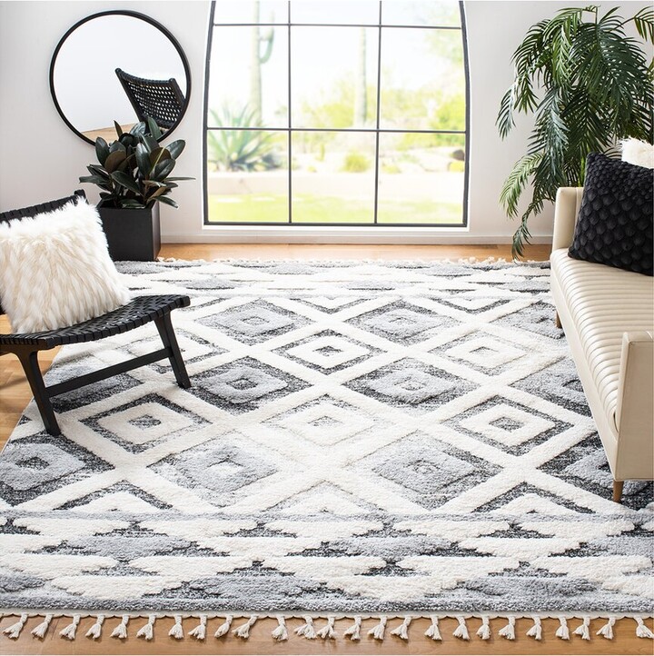 Safavieh Moroccan Tassel Shag Polypropylene Pile Rug