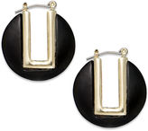 Thumbnail for your product : Alfani Gold-Tone Jet Round Drop Earrings