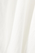 Thumbnail for your product : Bassike + Net Sustain Organic Cotton-jersey Top - White