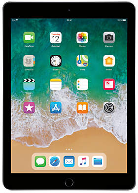 Apple 2018 iPad 9.7, A10, iOS 11, Wi-Fi, 32GB, Space Grey
