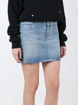 Thumbnail for your product : Givenchy star print denim mini skirt