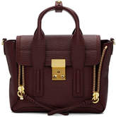 Thumbnail for your product : 3.1 Phillip Lim Burgundy Mini Pashli Satchel Bag