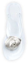 Thumbnail for your product : Kate Spade Fayette Flower Jelly Flip Flop