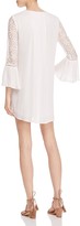 Thumbnail for your product : En Creme Lacy Bell Sleeve Dress